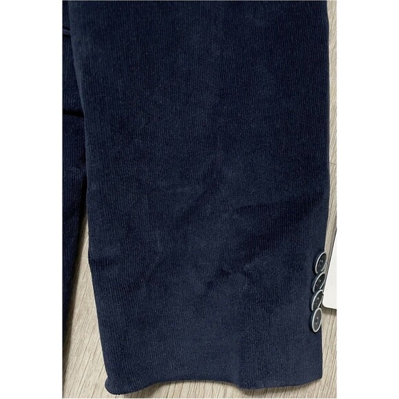 Tommy Hilfiger Mens TH Flex Modern Fit Blue Corduroy SportCoat Blazer Jacket 42S - Picture 6 of 10